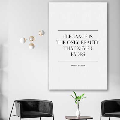 Elegance Beauty - part of our high quality fashion canvas wall art and prints collection