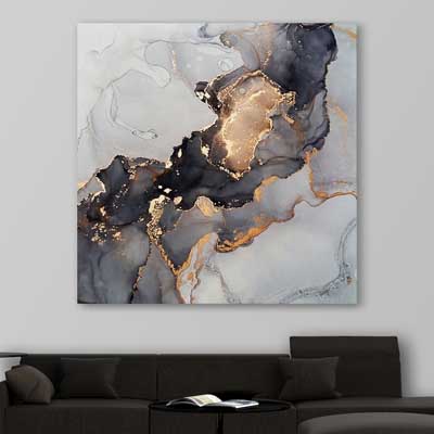 Golden Tones - part of our high quality canvas abstract wall art collection