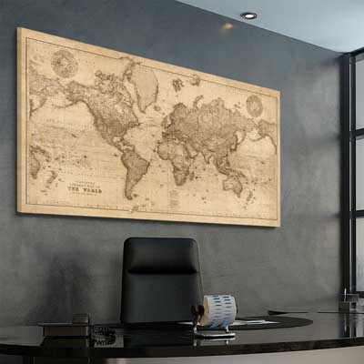 Vintage Map