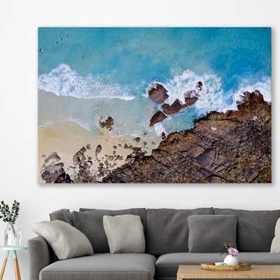 beach and coastal wall art print of Smiths Beach